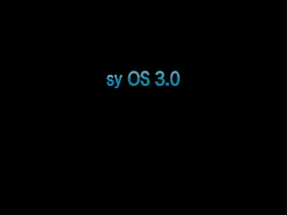 sy OS 3.0