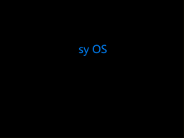 sy OS 2.2